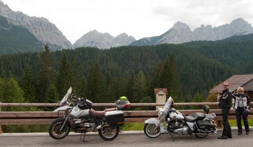 Kaffepause i Dolomittene