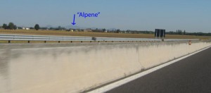 Det som i teorien er første blikk på Alpene