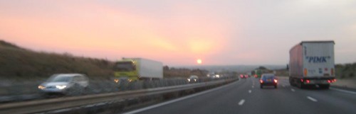 Solnedgang