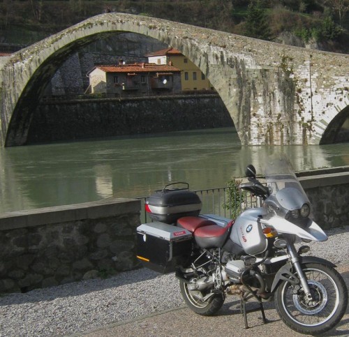 Bamsefar og Ponte della Maddalena