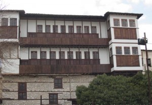 Typisk hus i Kastoria