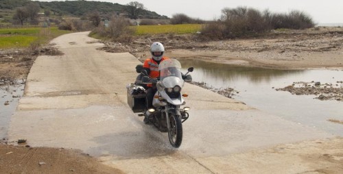 Vi krysser store elver; adventure riding!