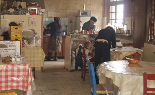 Enkel taverna.